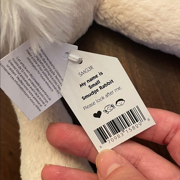 Small Smudge Rabbit BNWT - Picture 3 of 5
